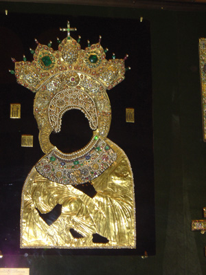 Kremlin Armoury - Icon cover, Moscow 2005