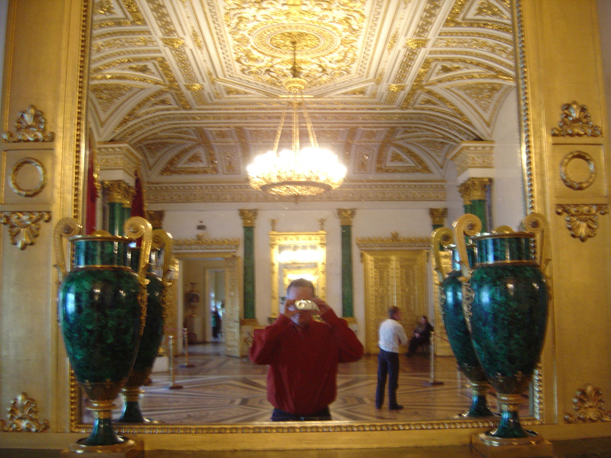 St Petersburg 2005, Tourist in Hermitage