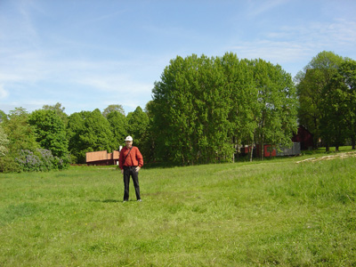 Scotsman at sacred grove, Uppsala 2006, Scandinavia 2006