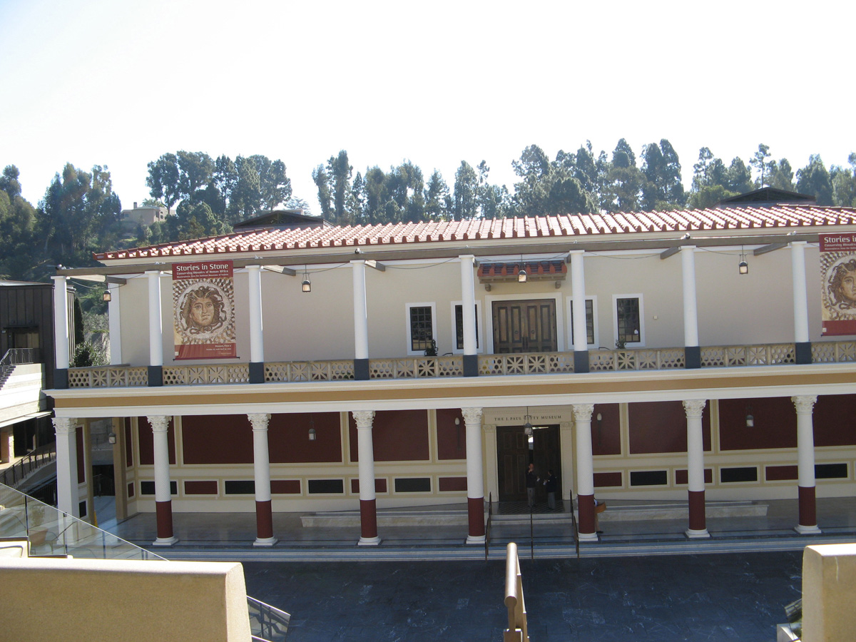Getty Villa, Getty Villa Entrance
