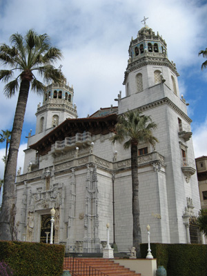 Hearst Castle, Main Entrance, Hearst Castle, San Simeon, Heart Castle and Getty Museum, 2007