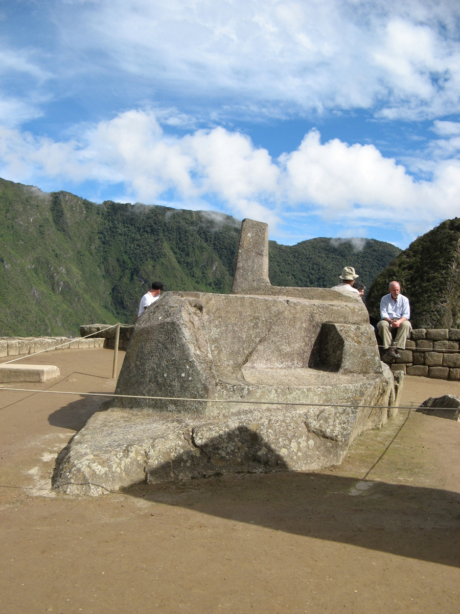 Machu Picchu, Machu Picchu: Intihuatana Sacred predictor of solstices.