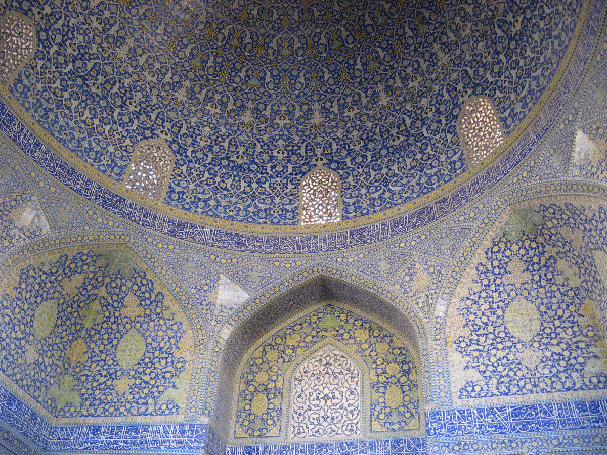 Esfahan, Imam Mosque Interior