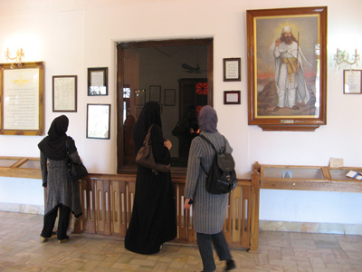 Holy Flame + Tourists, Yazd, Iran 2008