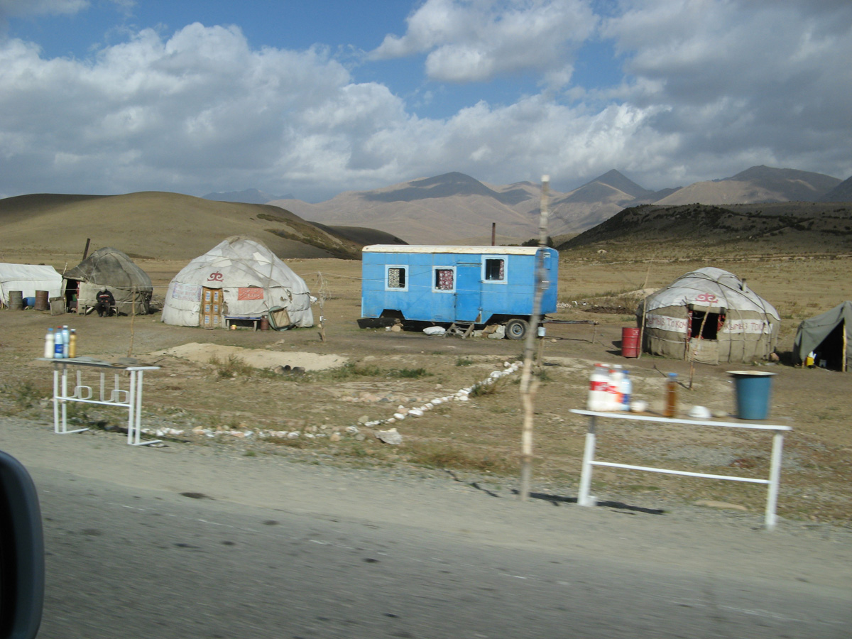 Bishkek to Osh, Wild Yurts!