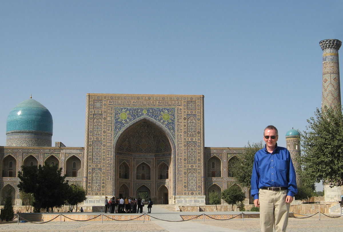 Samarkand, Scotsman at Registan