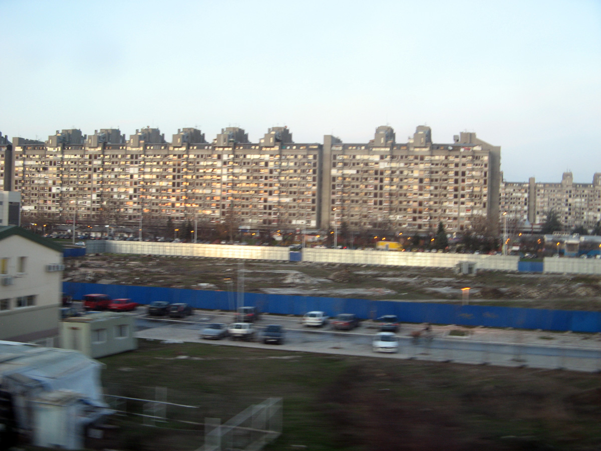 Belgrade, Giant Apartment Blocks