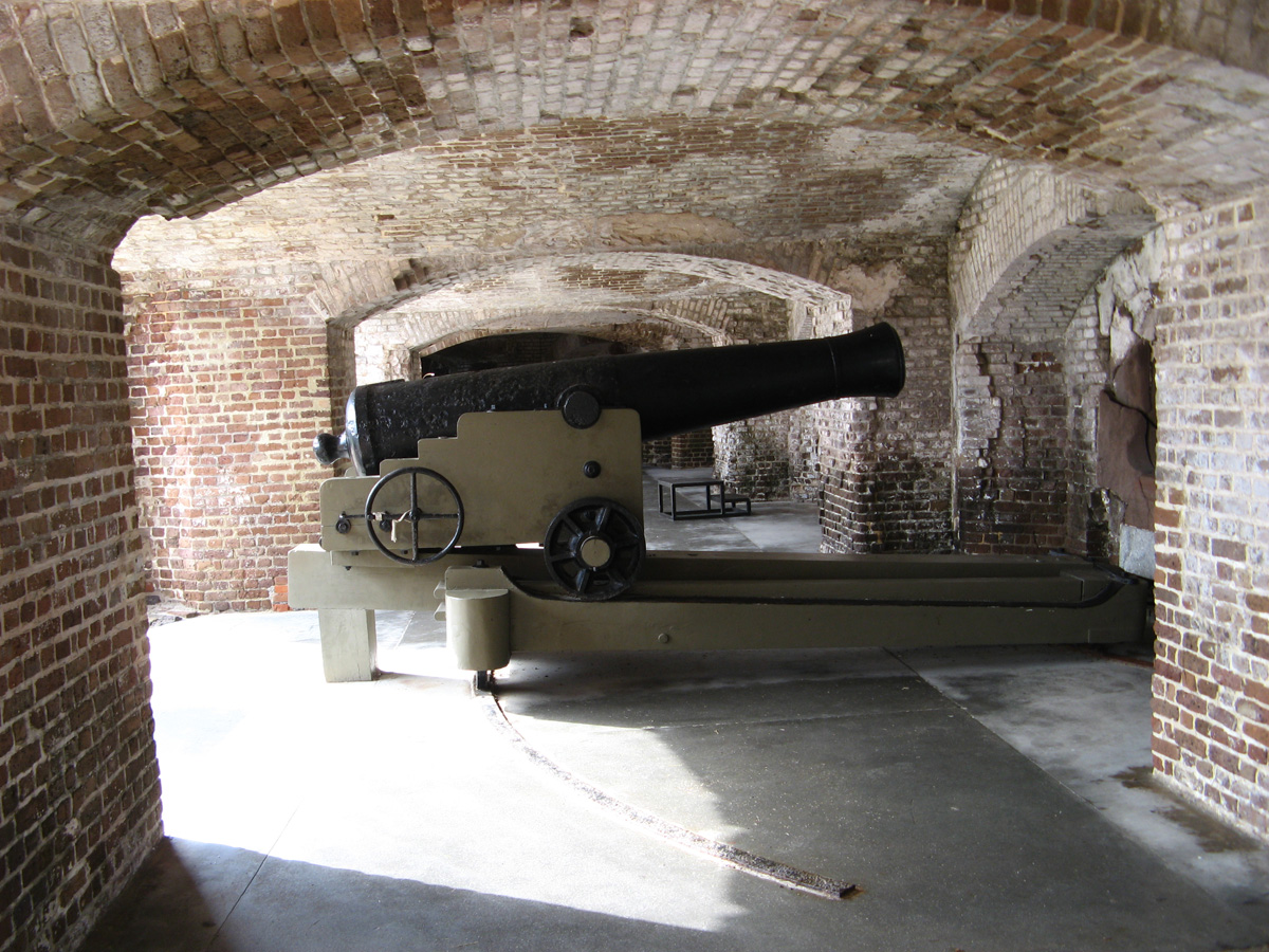 Charleston 2009, Fort Sumter: Cannon
