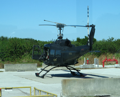 Official NASA black helicopter, NASA Up-Close Tour, Kennedy Space Center 2009