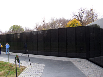 Vietnam War Memorial, Monuments, Washington D.C. 2009