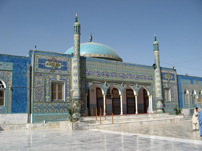 Mosque(?) at Shrine of Ali, Mazar-e Sharif, Afghanistan 2009