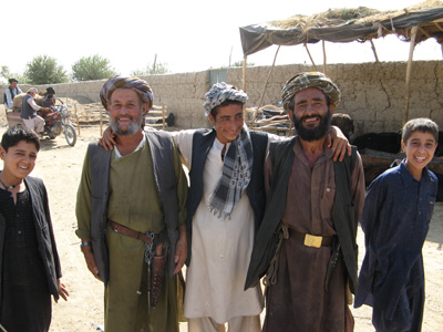 Gentlemen wanting their pictures taken!, Mazar-e Sharif, Afghanistan 2009