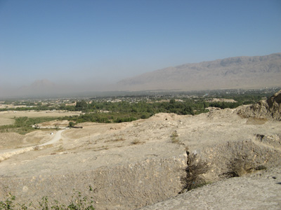 Either very dry or very green., Mazar-Panjshir, Afghanistan 2009