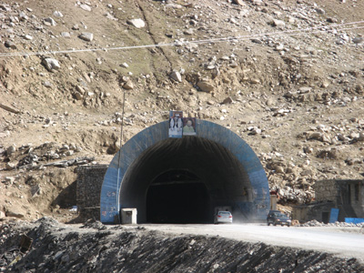 Salang Tunnel Entrance, Mazar-Panjshir, Afghanistan 2009