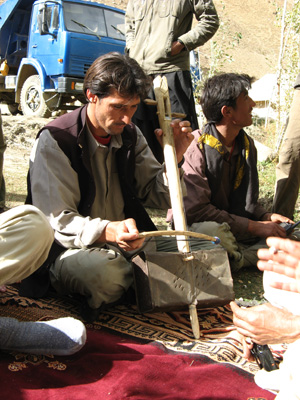 Improvized ghaychak, Panjshir Valley, Afghanistan 2009