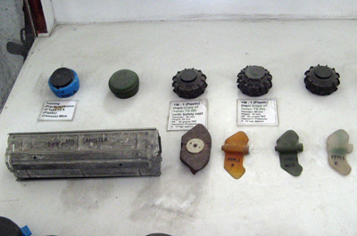 Assorted Landmines Including "Butterfly" types (", Kabul, Afghanistan 2009