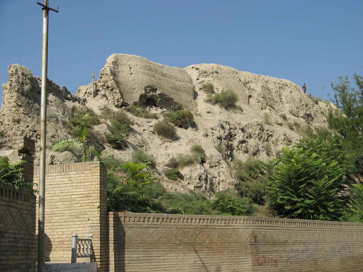 Khojand, Old Citadel With watching soldier.