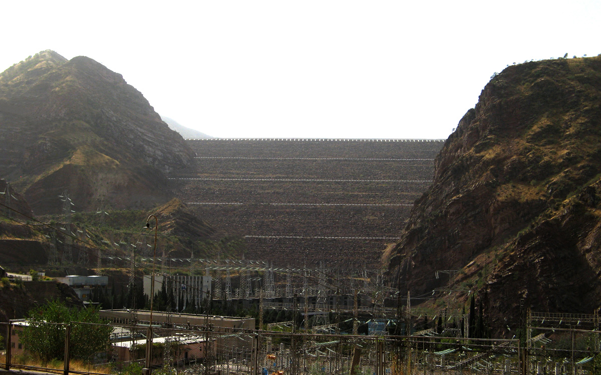 Dushanbe, Nurek Dam
