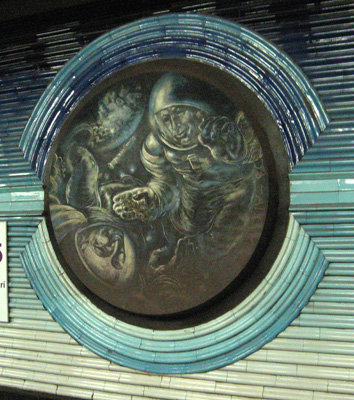 Kosmonaut Metro Station, Tashkent, Uzbekistan & Tajikistan 2009