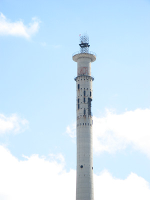 Gigantic abandoned TV tower, Yekaterinburg, Middle Russia 2009