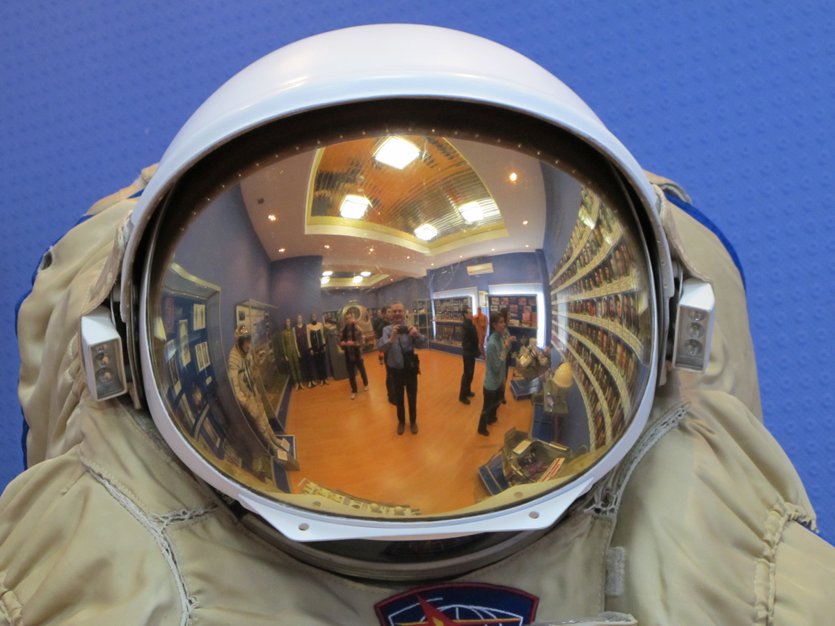 Cosmodrome Museum, Scotsman in a Cosmonaut visor