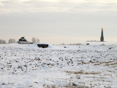 1941 & 1812 Memorials, Borodino, Russia December 2010