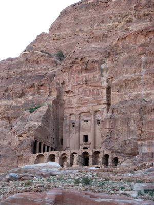 Tomb, off valley floor., Petra Day-2, Jordan 2010