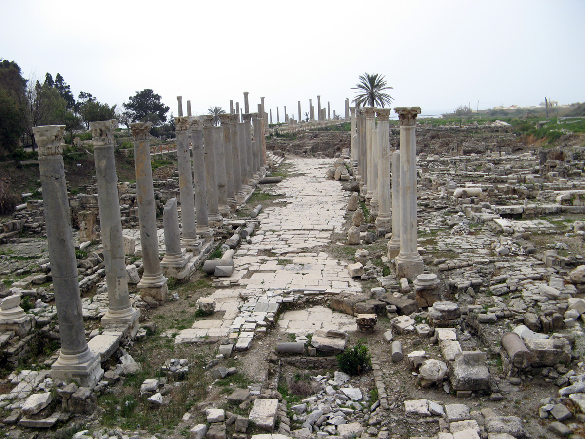 Tyre, Al Minna, Colonnaded Way