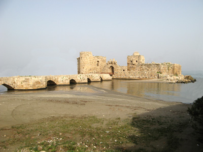 Sidon Sea Castle, Lebanon 2010