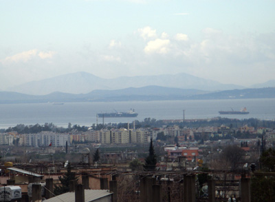 Mediterranean near Iskenderun, Adana, Turkey March 2010