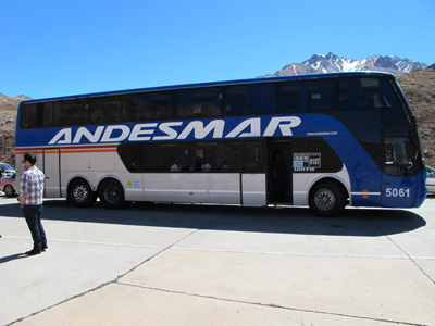 Our Andesmar semi-cama., Chile 2010