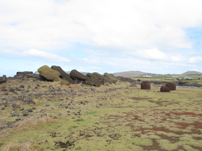 Ahu Vaihu, Easter Island, Chile, 2010