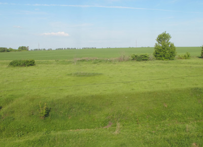 88 miles SE of Ryazan, Rostov, Russia May 2010