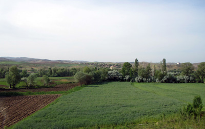 42 miles E of Ankara, Turkey May 2010