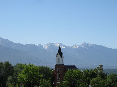 Surrounding mountains., Salt Lake City, UT, 2010 USA West