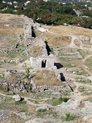 Ruins of ancient Panticapaeum, Kerch, Crimea 2011