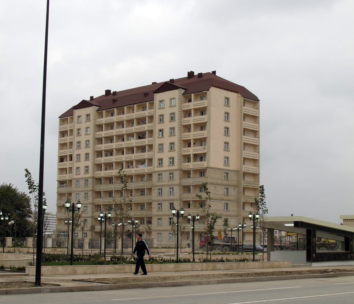 Grozny, ... and new apartment blocks too