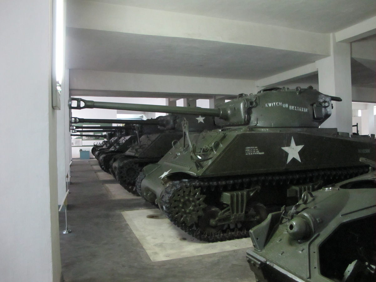 War Museum, Captured US Tanks