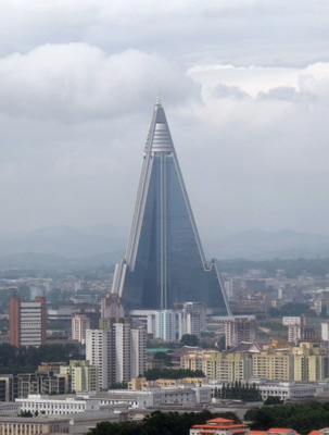 105 Storey Ryugyong Hotel, Pyongyang, North Korea 2011