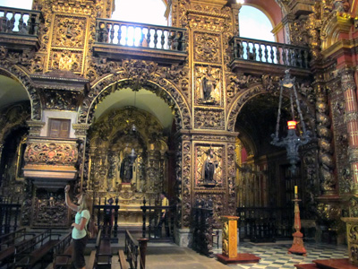 Mostaeiro de Sao Bento: interior, Rio de Janeiro, South America 2011