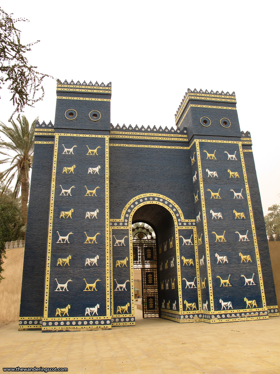 Babylon, Replica of Ishtar Gate