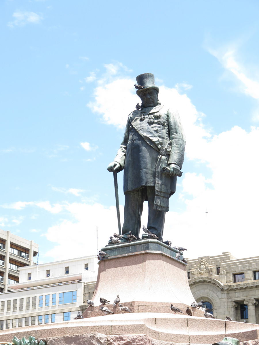 Pretoria, Paul Kruger statue in Church Square