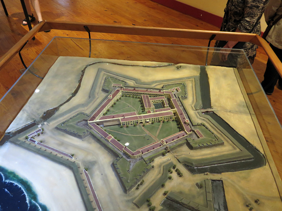Cape Town, Model of Castle of Good Hope