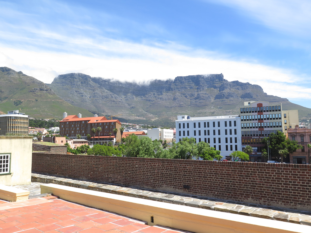 Cape Town, Table Mountain, with hints of the Table Cloth