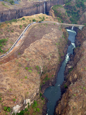 Helicopter Tour, Zimbabwe 2013