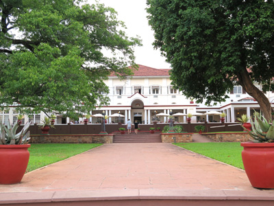 Victoria Falls Hotel, Zimbabwe 2013