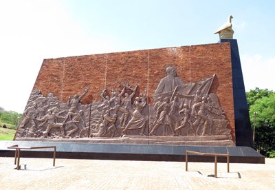 The Heroic Struggle I With Mugabe as Lenin., National Heroes Acre, Zimbabwe 2013