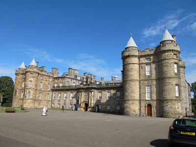Holyrood Palace, rear., Edinburgh 2013