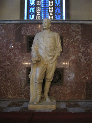 Stalin in his Museum, Stalin Museum, Georgia 2013