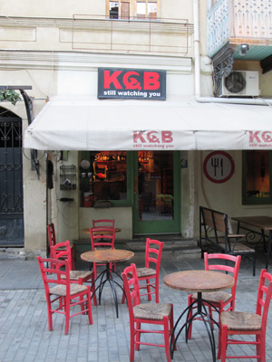 KGB Cafe, Tbilisi, Georgia 2013